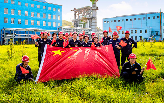 燃！順成集團(tuán)“快閃”獻(xiàn)禮建黨100周年